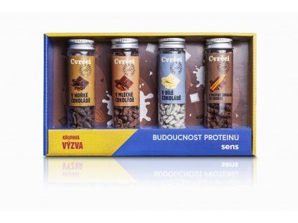 Sens Cvrčci v čokoládě (Příchuť Mléčná čokoláda se skořicí 30g)
