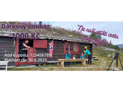 poukaz vlastni outdoor