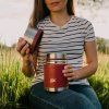 termoska na jidlo esbit 750 ml burgundy v lete