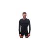Sensor Merino Active pánské triko dl. rukáv černá (Velikost XXXL)